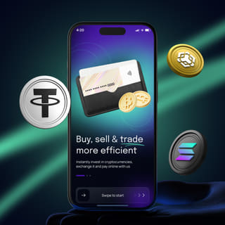 Plateforme de trading Vérane Parténoire montrée sur un appareil mobile
