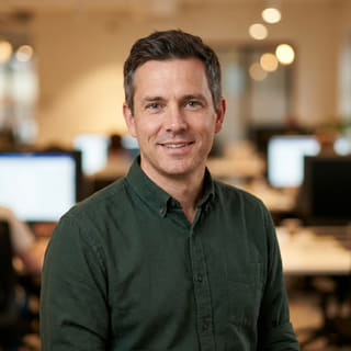 Daniel Carter, directeur de la technologie chez Vérane Parténoire, en image de profil