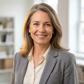 Sarah Coleman, directrice financière chez Vérane Parténoire, photographiée pour une photo de profil